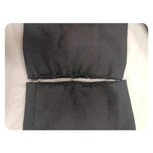 Brooks Brother 100% Wool Black  Dress Pants Trousers Size 8 - Picture 5 of 8